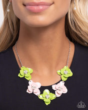 Load image into Gallery viewer, Pastel Pizzazz - Green necklace 2019
