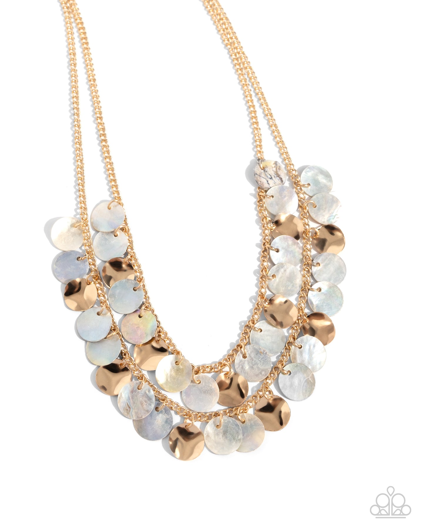 Flickering Finesse - Brown necklace E067