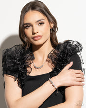Load image into Gallery viewer, $16 SET: Gilded Gift - White necklace + matching bracelet D073
