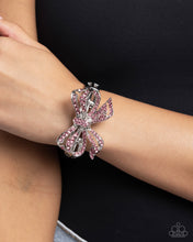 Load image into Gallery viewer, Its All A-BOW-t Me - Pink bracelet 1796
