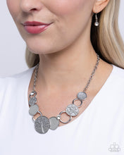 Load image into Gallery viewer, Forest Fling - Silver necklace 678
