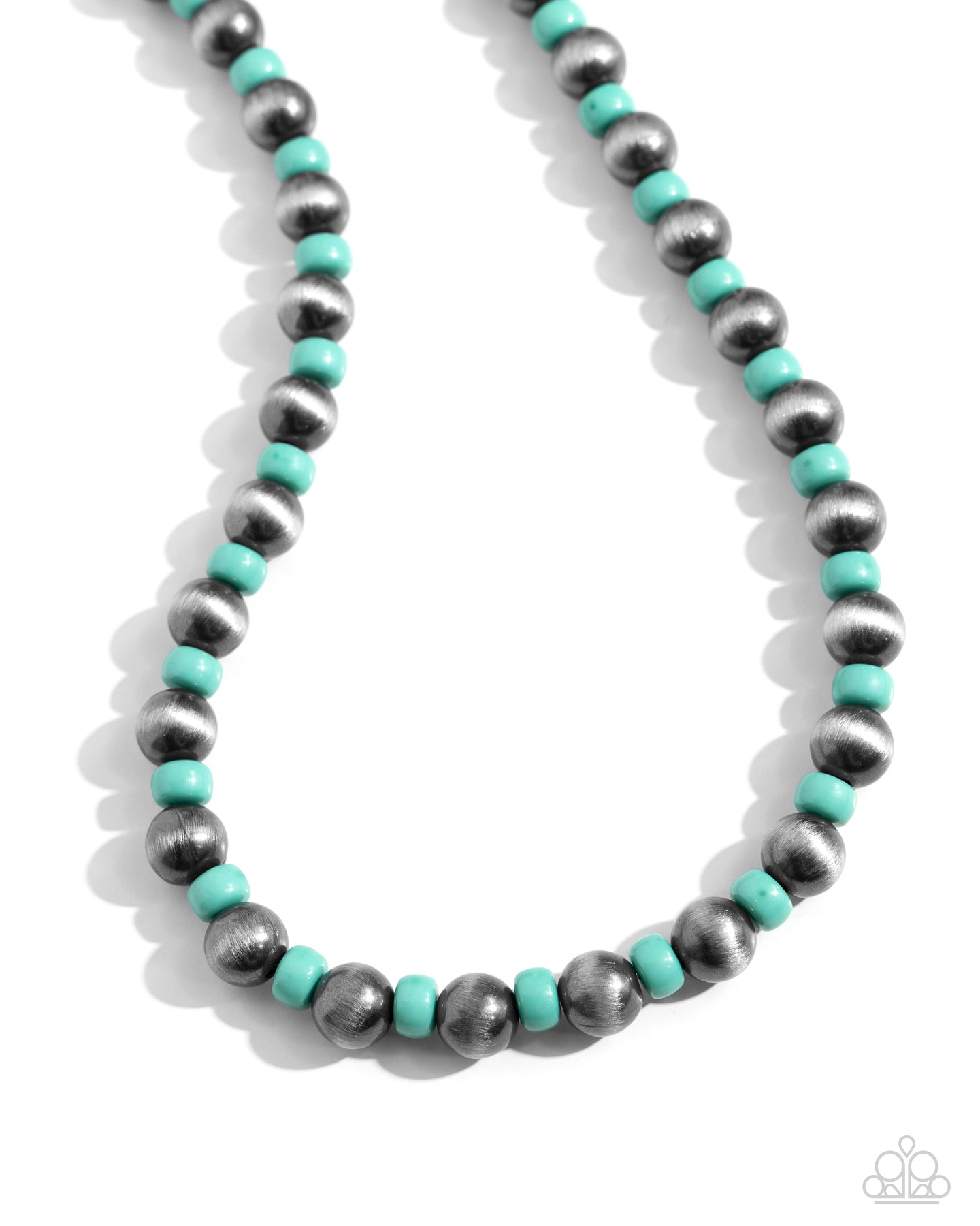 Contemporary Confidence - Green necklace D073