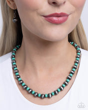 Load image into Gallery viewer, Contemporary Confidence - Green necklace D073
