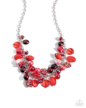 Load image into Gallery viewer, Offbeat Ofrenda - Red necklace E021
