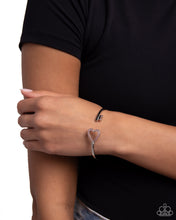 Load image into Gallery viewer, The Key to Romance - Pink hinge bracelet D010
