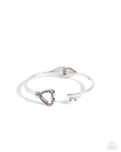 Load image into Gallery viewer, The Key to Romance - Pink hinge bracelet D010
