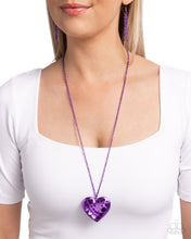 Load image into Gallery viewer, Valentines View - Purple necklace 2024 PINK FRIDAY EXCLUSIVE E011
