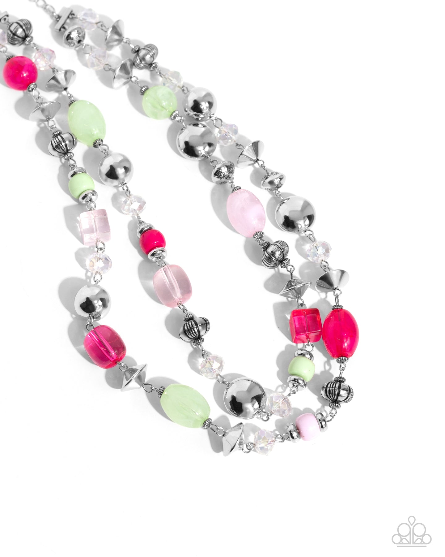 Playful Past - Pink necklace Box 4