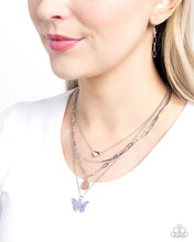 Load image into Gallery viewer, Whimsical Wardrobe - Purple necklace Box 1
