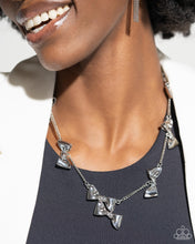 Load image into Gallery viewer, $10 SET: Dapper Definition - Silver plus matching earrings B129/BOX 9
