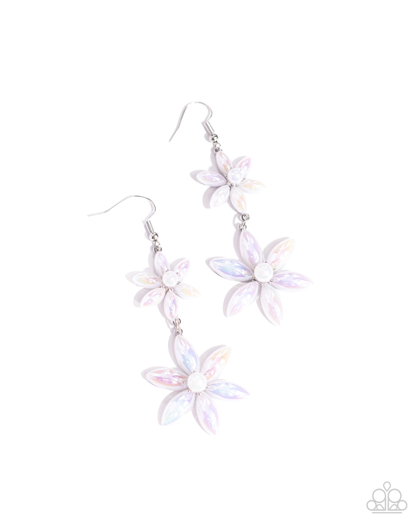 Pearl Posy - White earring E016