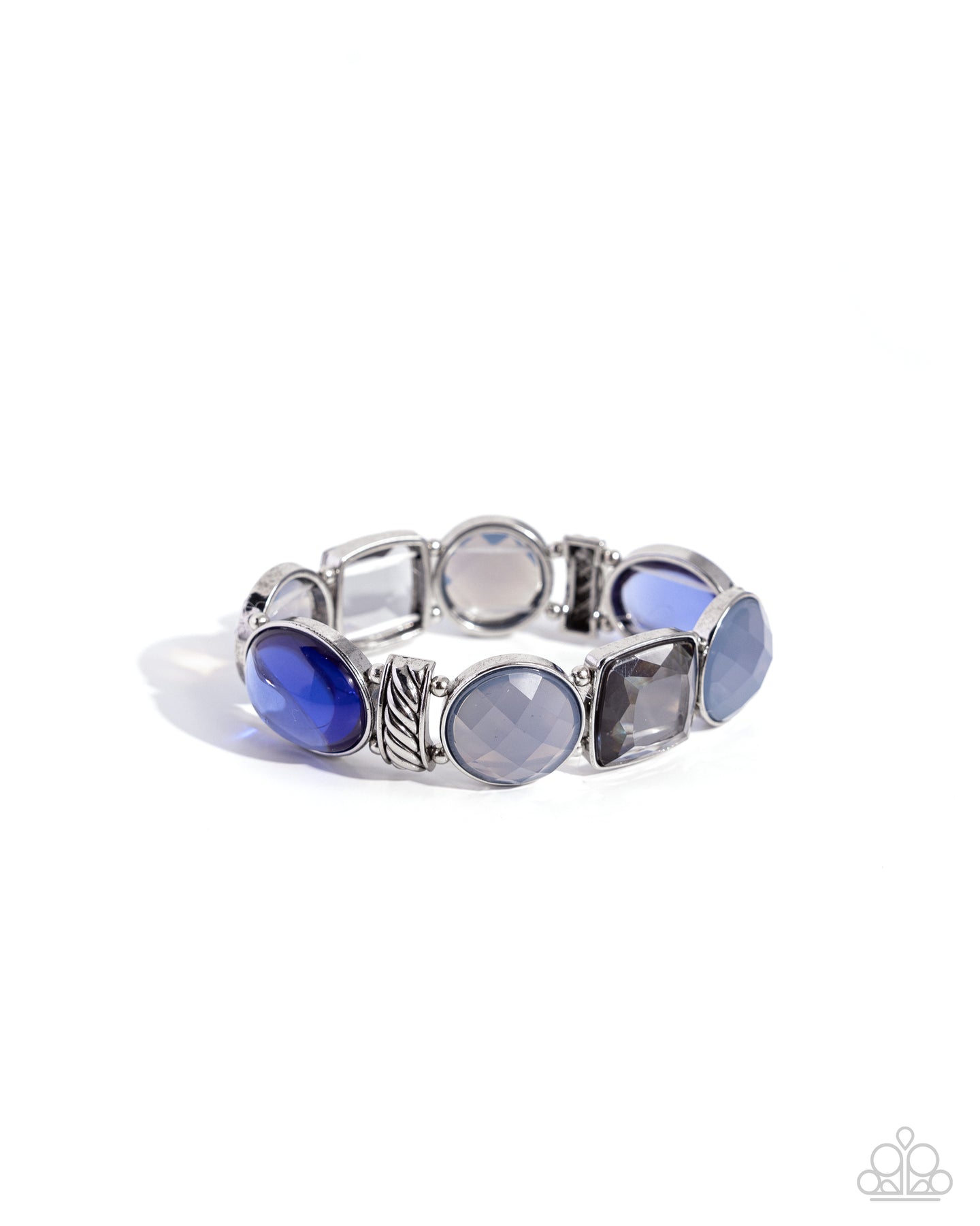 Glassy Generosity - Blue bracelet D016