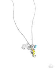Load image into Gallery viewer, Seahorse Shimmer - Yellow necklace E009
