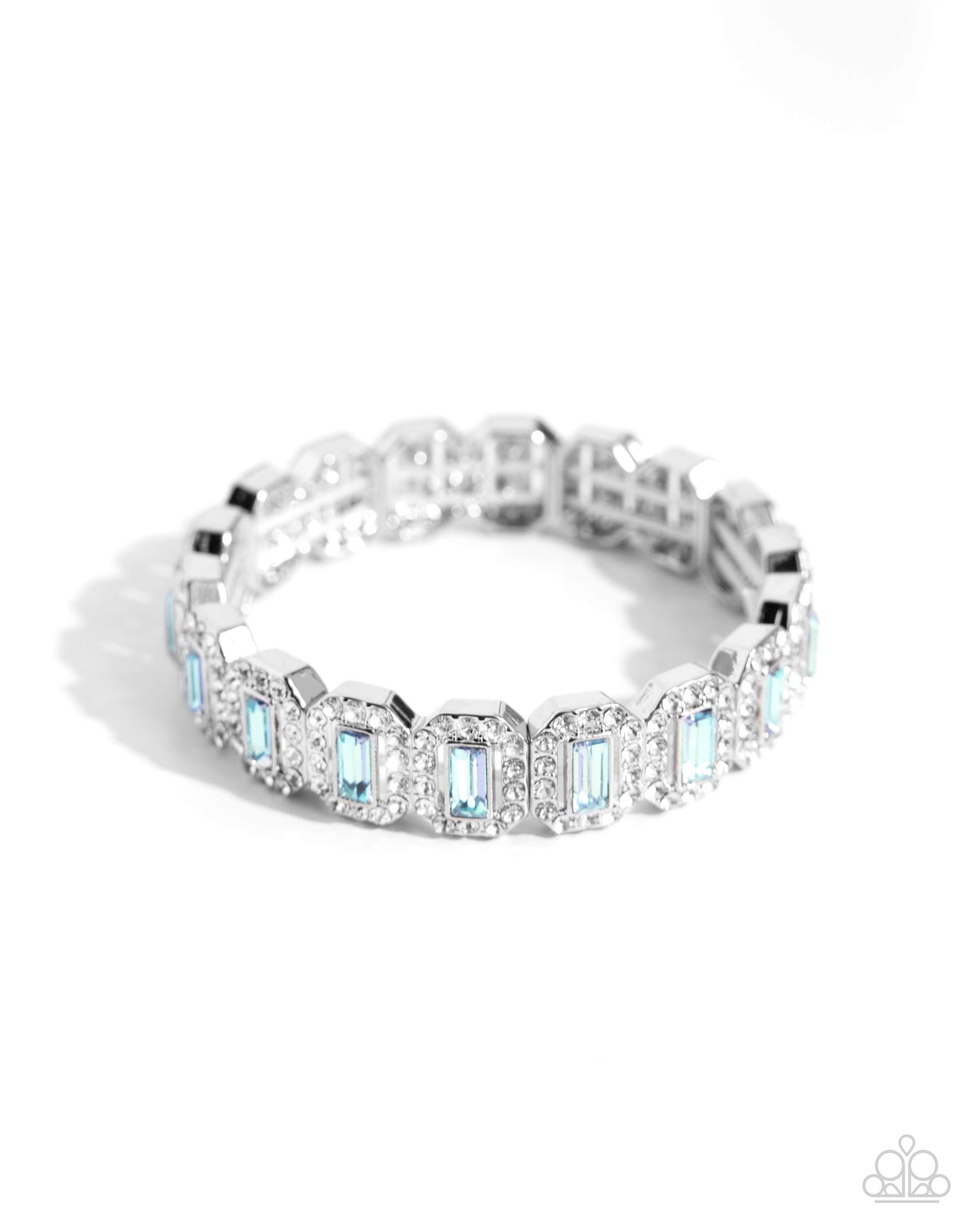 Gasp-Worthy Glitter - Blue bracelet E054