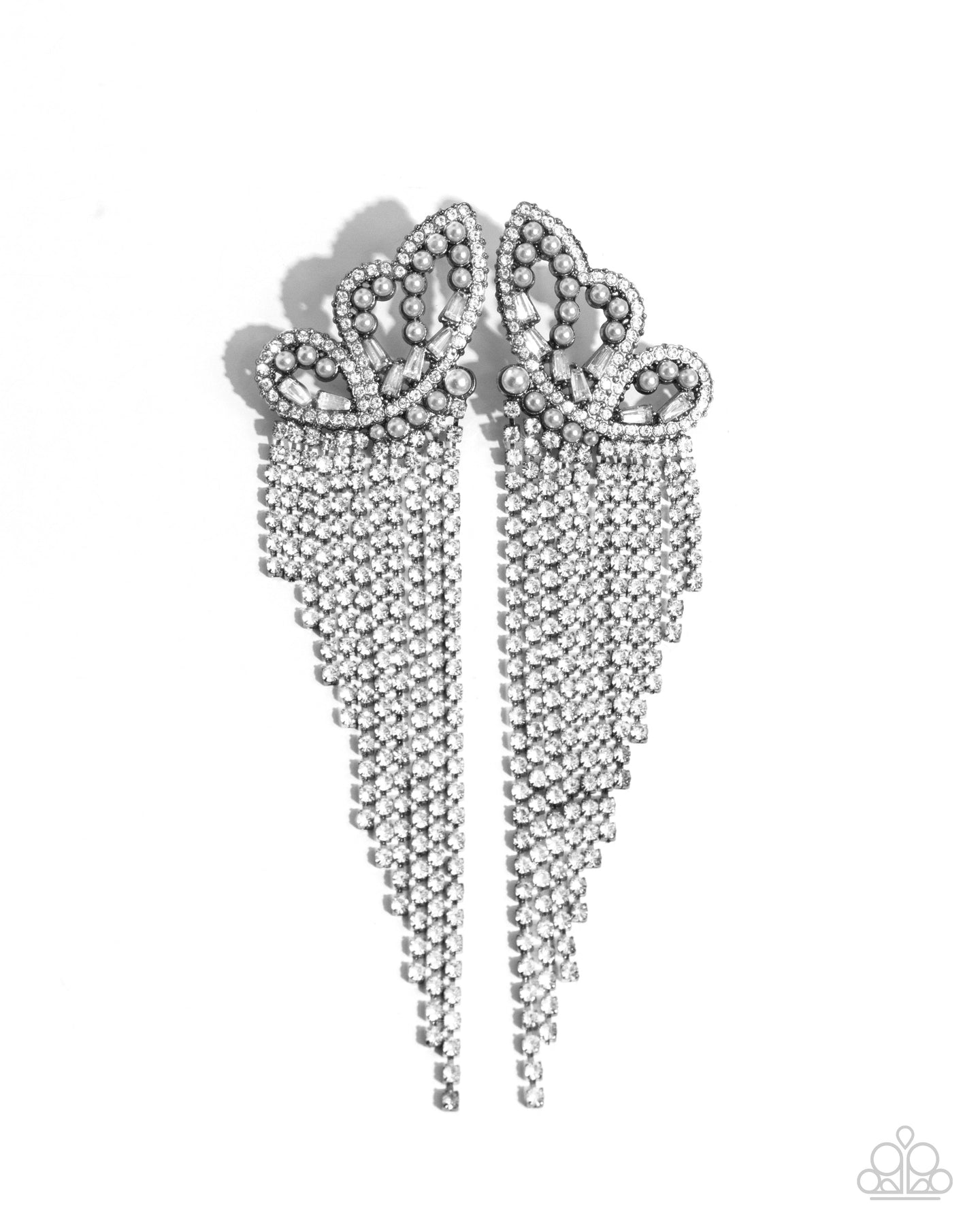 Aerial Accent - Black post earring MR1