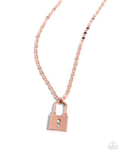 Load image into Gallery viewer, Locked Lesson - Copper necklace E009
