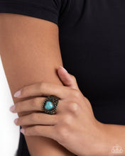 Load image into Gallery viewer, Harmonious Hype - Brass ring B017
