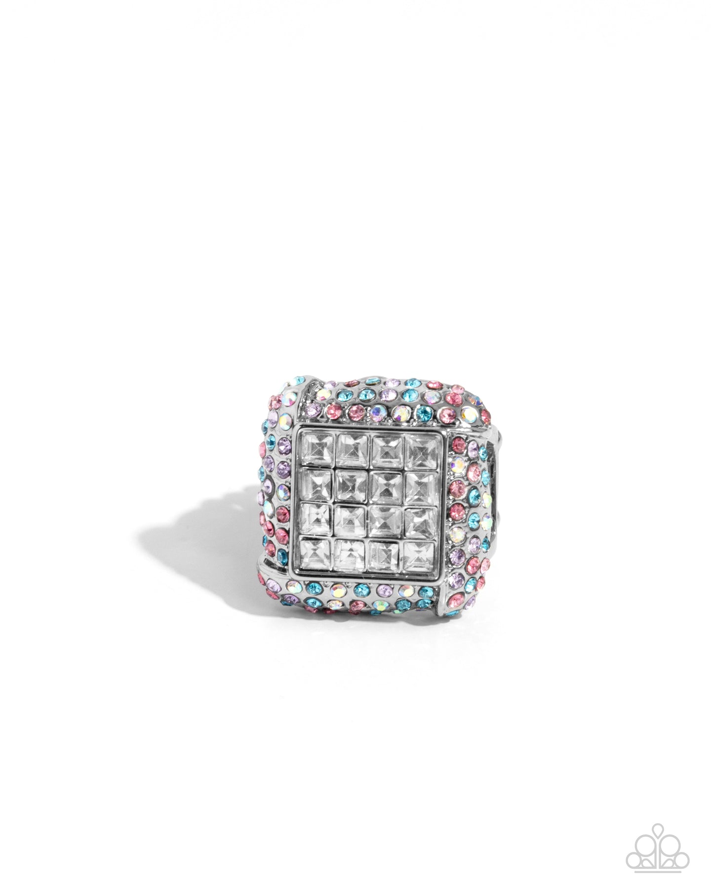Medium SQUARE - Multi ring A039