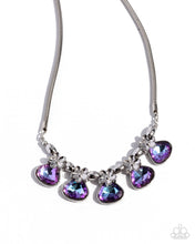 Load image into Gallery viewer, Teardrop Tribute - Purple necklace 2192
