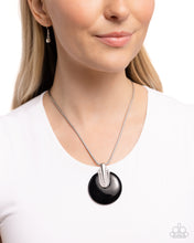 Load image into Gallery viewer, Cutting Charm - Black necklace D049
