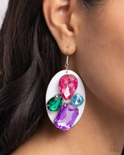 Load image into Gallery viewer, Attention Grabber - White earring E066
