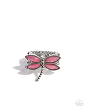 Load image into Gallery viewer, Dragonfly Dedication - Pink ring D013

