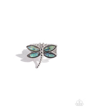 Load image into Gallery viewer, Dragonfly Dedication - Blue ring A075
