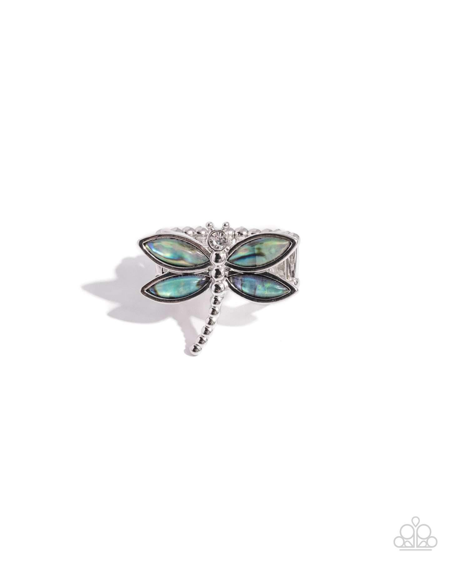 Dragonfly Dedication - Blue ring A075