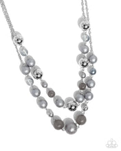 Load image into Gallery viewer, $16 SET: Beaded Benefit - Silver plus matching bracelet BOX 8

