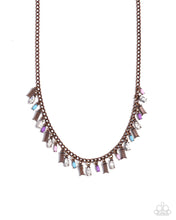 Load image into Gallery viewer, Dripping in Drama - Copper necklace C026
