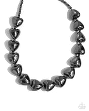 Load image into Gallery viewer, Hello Heartstrings - Black necklace A002
