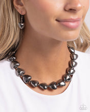 Load image into Gallery viewer, Hello Heartstrings - Black necklace A002
