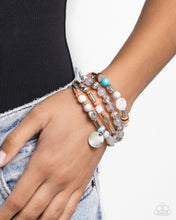 Load image into Gallery viewer, Cloudy Chic - Silver bracelet B035
