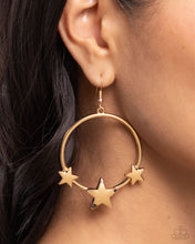 Load image into Gallery viewer, Let SPARKLE Ring! - Gold earring D034
