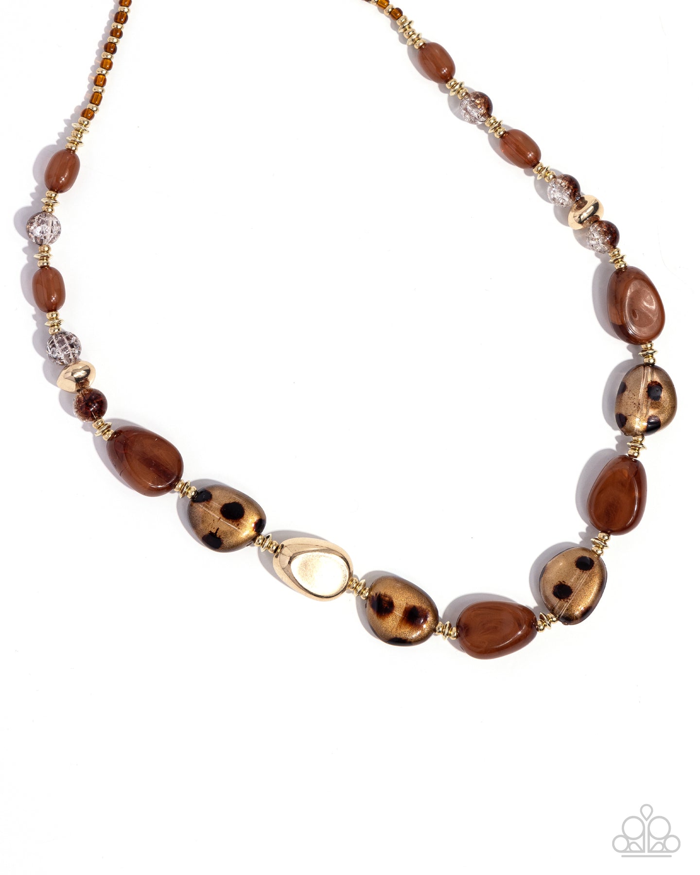 Spotted Safari - Brown necklace Box 6