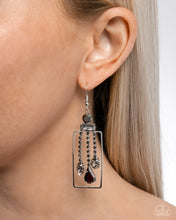 Load image into Gallery viewer, Framed Feature - Silver earring A071
