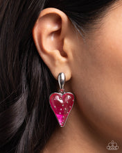 Load image into Gallery viewer, Glossy Goodwill - Pink earring E019

