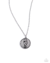 Load image into Gallery viewer, Seahorse Solo - Silver necklace 1832
