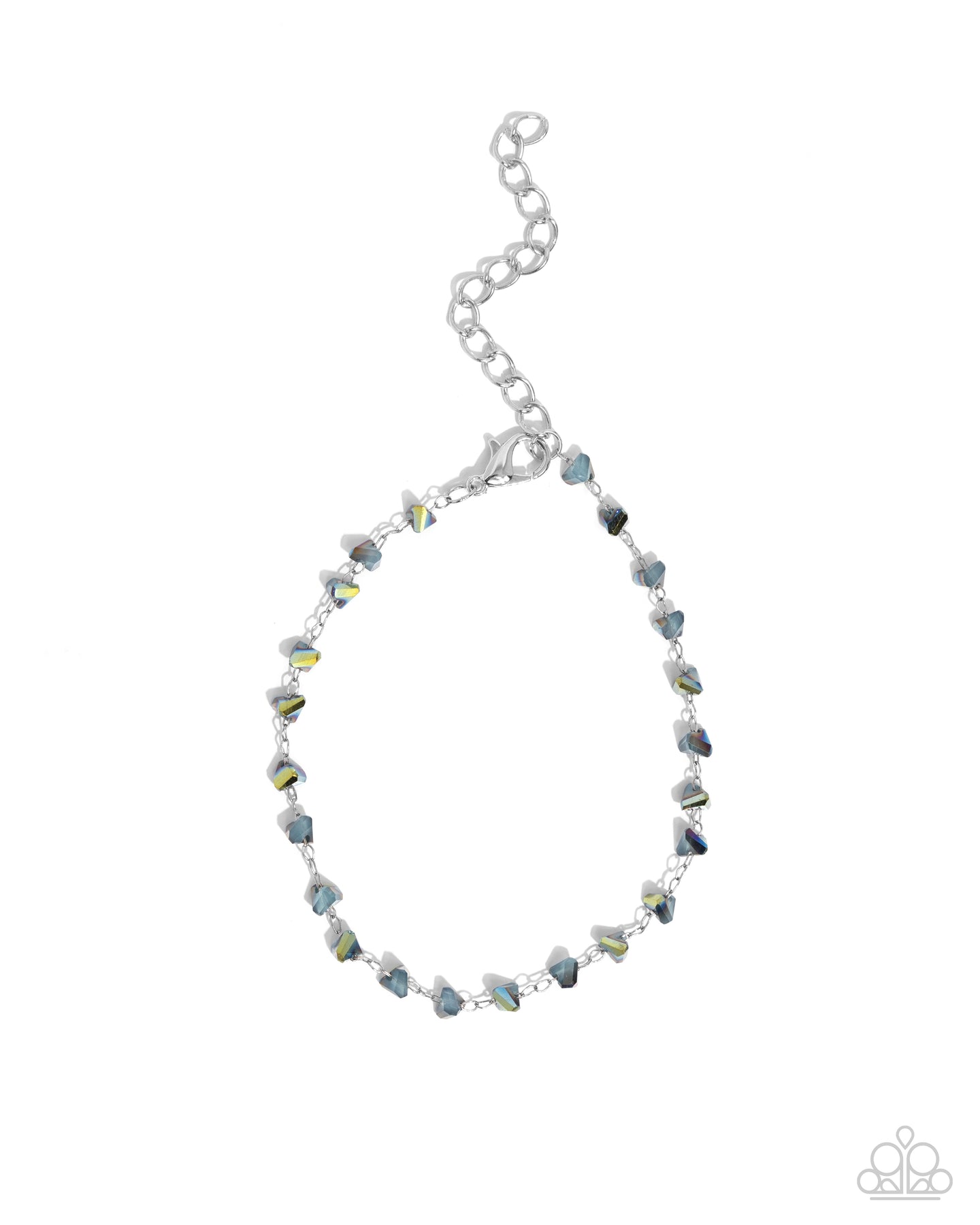 Chiseled Character - Blue bracelet E021