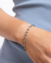 Load image into Gallery viewer, Chiseled Character - Blue bracelet E021
