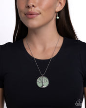 Load image into Gallery viewer, Tree Talisman - Green necklace Box 8
