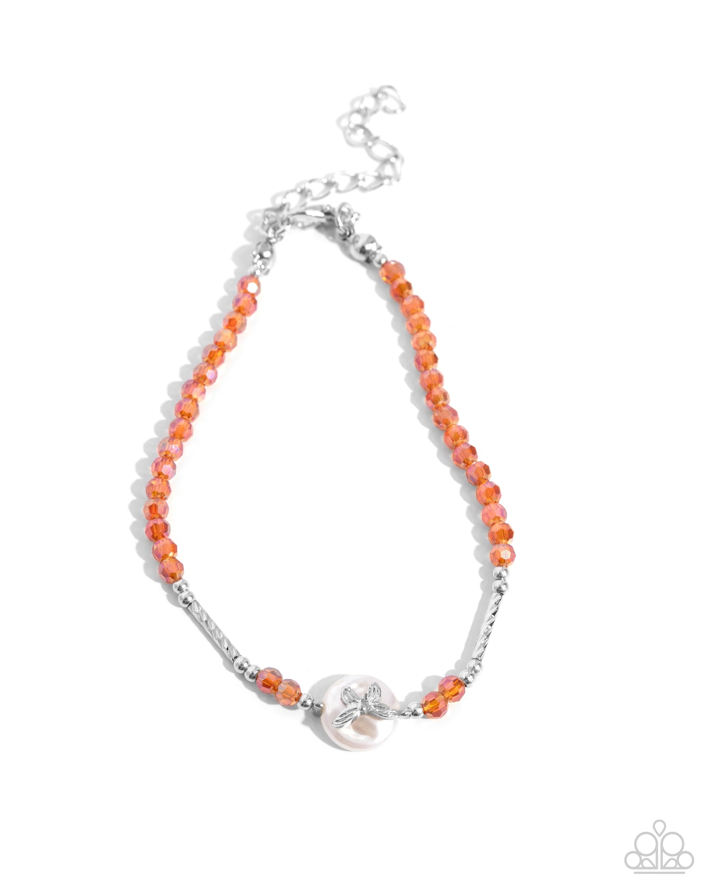 Aerial Actress - Orange bracelet E017