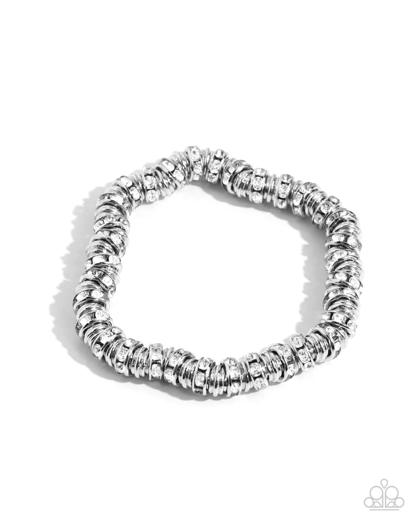 Radiant Roll Call - White bracelet E021