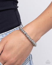 Load image into Gallery viewer, Radiant Roll Call - White bracelet E021
