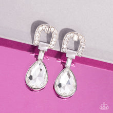 Load image into Gallery viewer, In ARCHING Order - White earring E016
