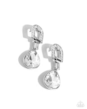 Load image into Gallery viewer, In ARCHING Order - White earring E016
