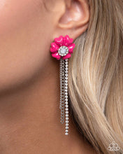 Load image into Gallery viewer, Floral Fuel - Pink earring A071
