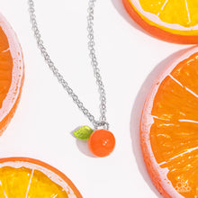 Load image into Gallery viewer, Orange Opulence - Orange necklace D072
