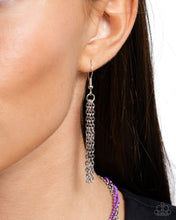 Load image into Gallery viewer, Industrial Independence - Purple necklace E019
