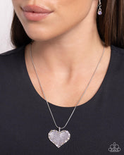 Load image into Gallery viewer, Affectionate Advance - Purple necklace 1791
